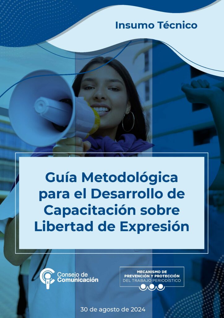 Guía Metodológica para el Desarrollo de Capacitación sobre Libertad de Expresión