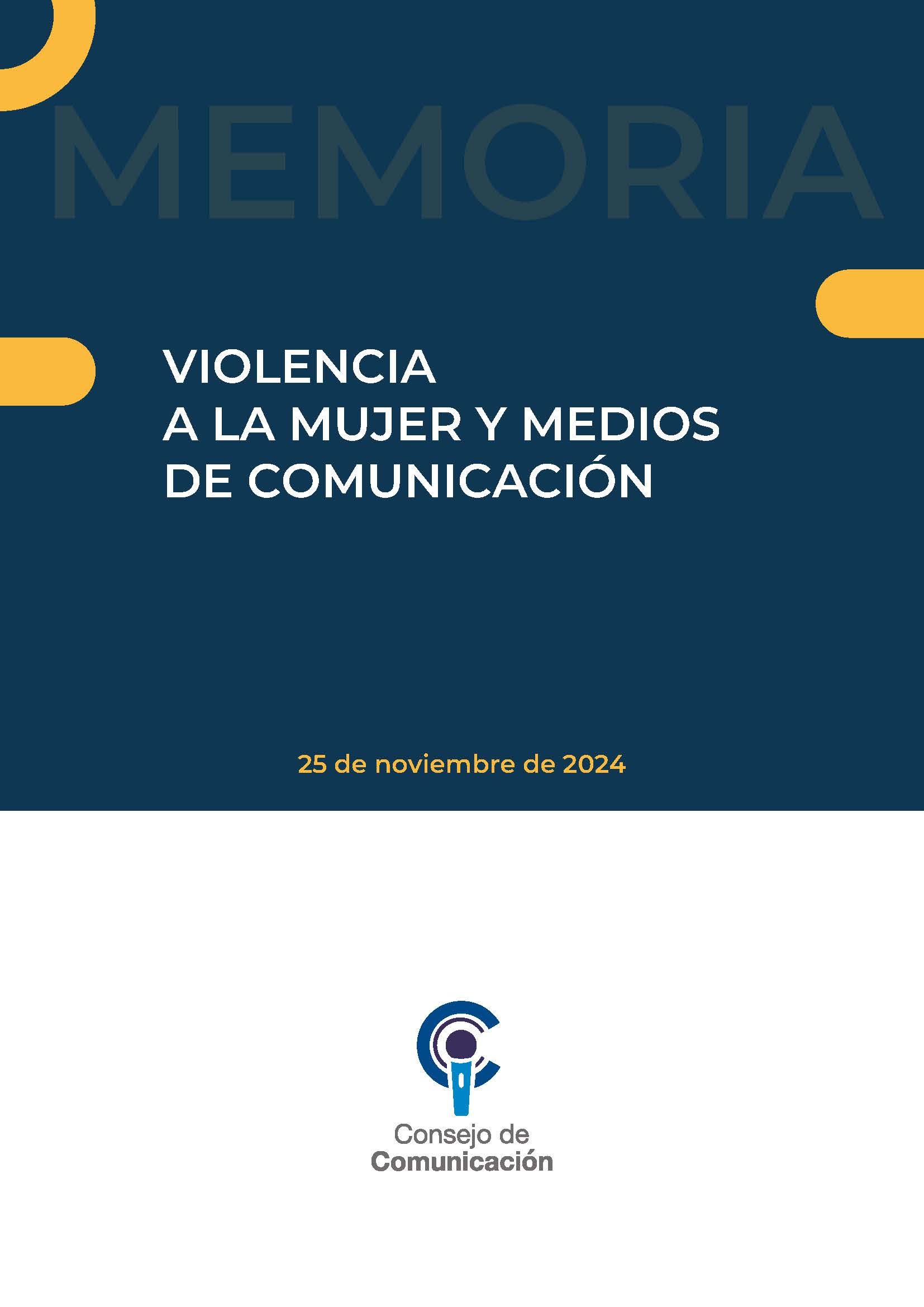 Espacio de diálogo Violencia a la mujer y medios de Comunicación